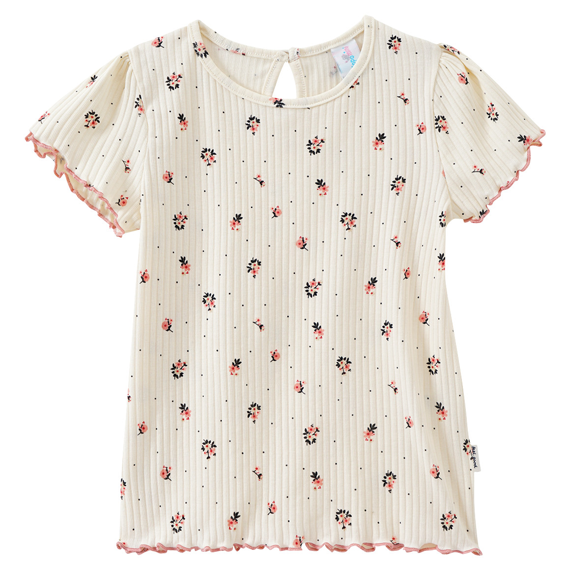 Baby T-Shirt mit Ripp-Struktur Baby T-Shirt mit Ripp-Struktur von Topomini