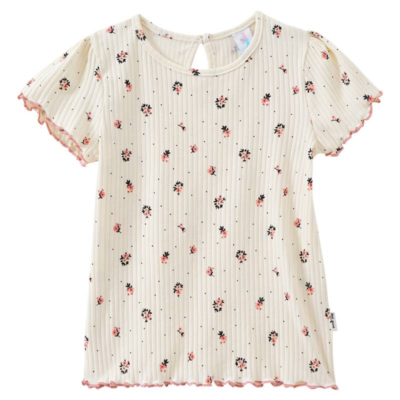 Baby T-Shirt mit Ripp-Struktur von Topomini