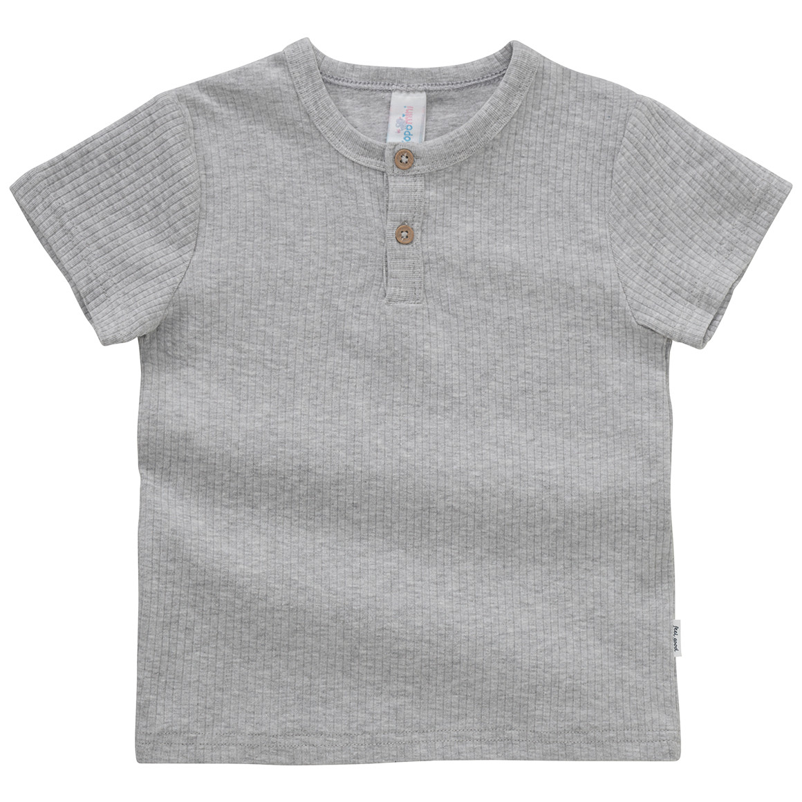 Baby T-Shirt mit Ripp-Struktur Baby T-Shirt mit Ripp-Struktur von Topomini
