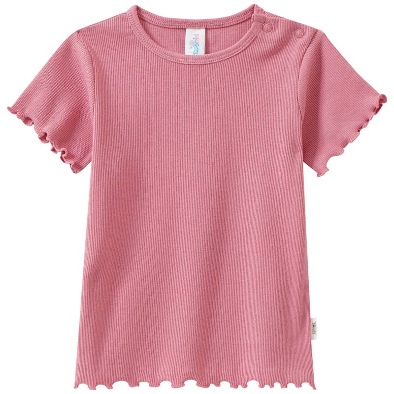 Baby T-Shirt mit Rippstruktur von Topomini