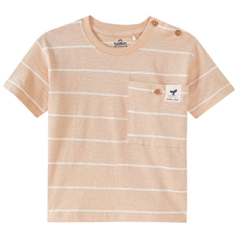 Baby T-Shirt mit Streifen von Topomini