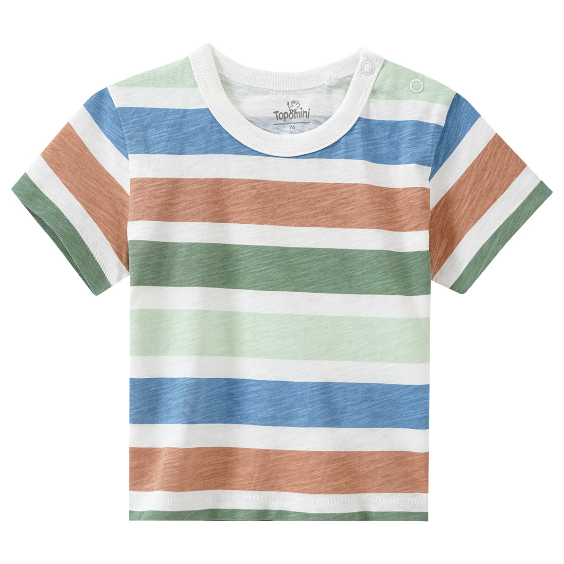 Baby T-Shirt mit Streifen von Topomini