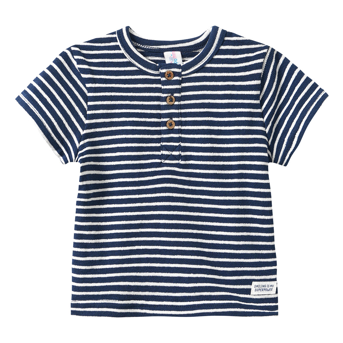 Baby T-Shirt mit Streifen Baby T-Shirt mit Streifen von Topomini