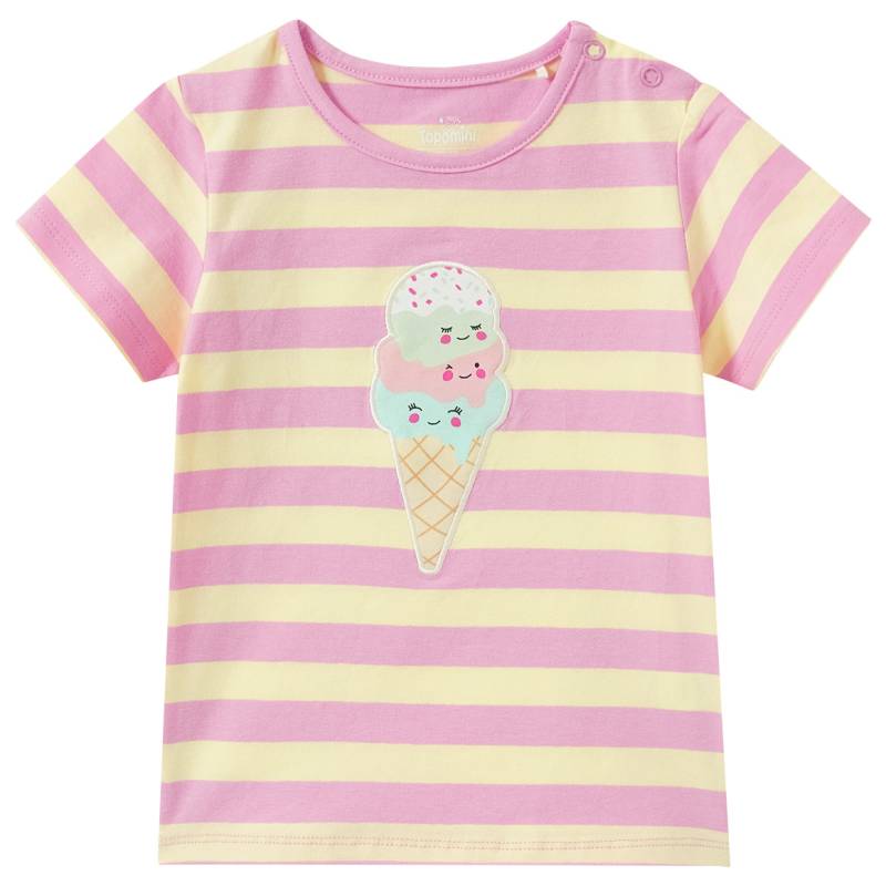 Baby T-Shirt mit Streifen von Topomini