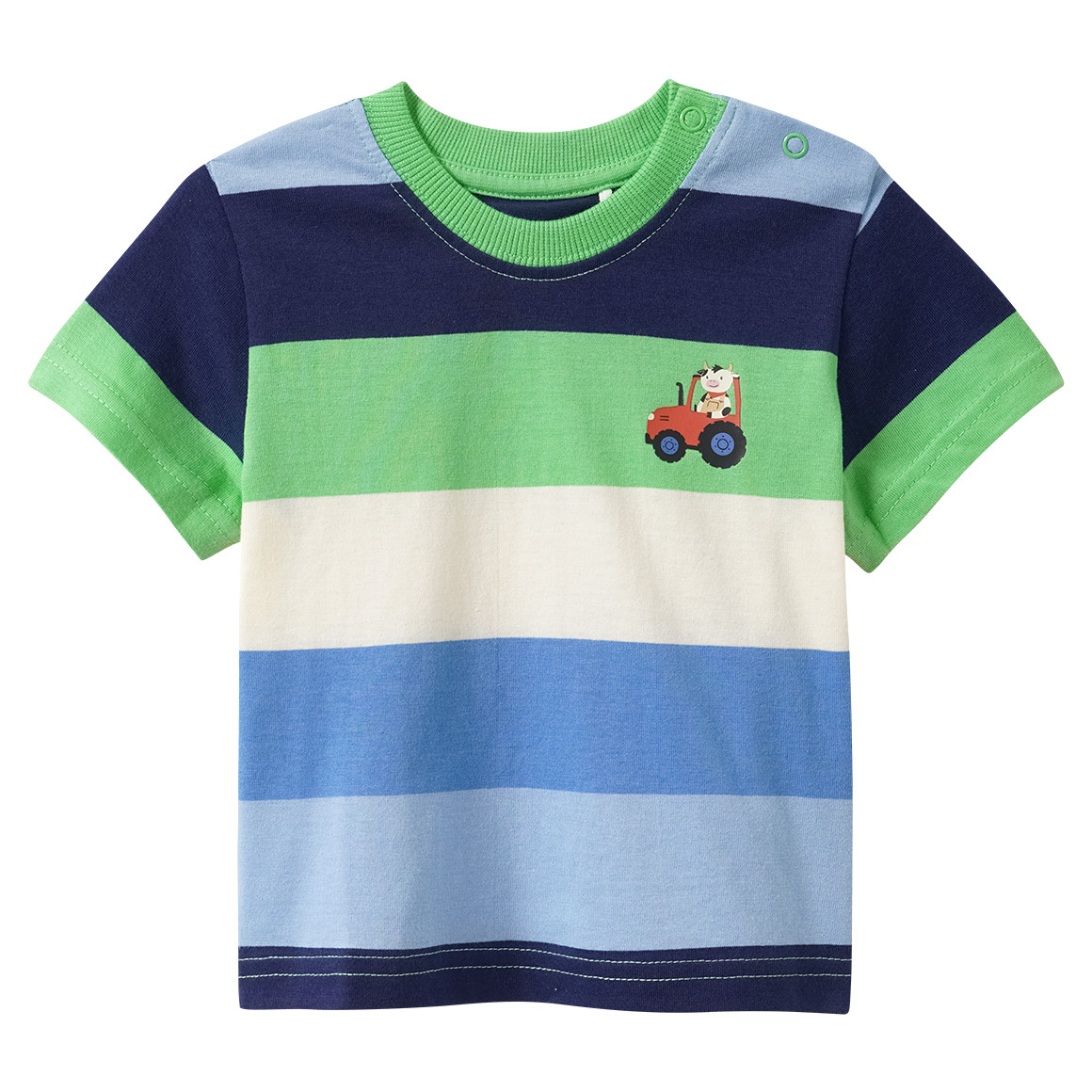 Baby T-Shirt mit Streifen Baby T-Shirt mit Streifen von Topomini