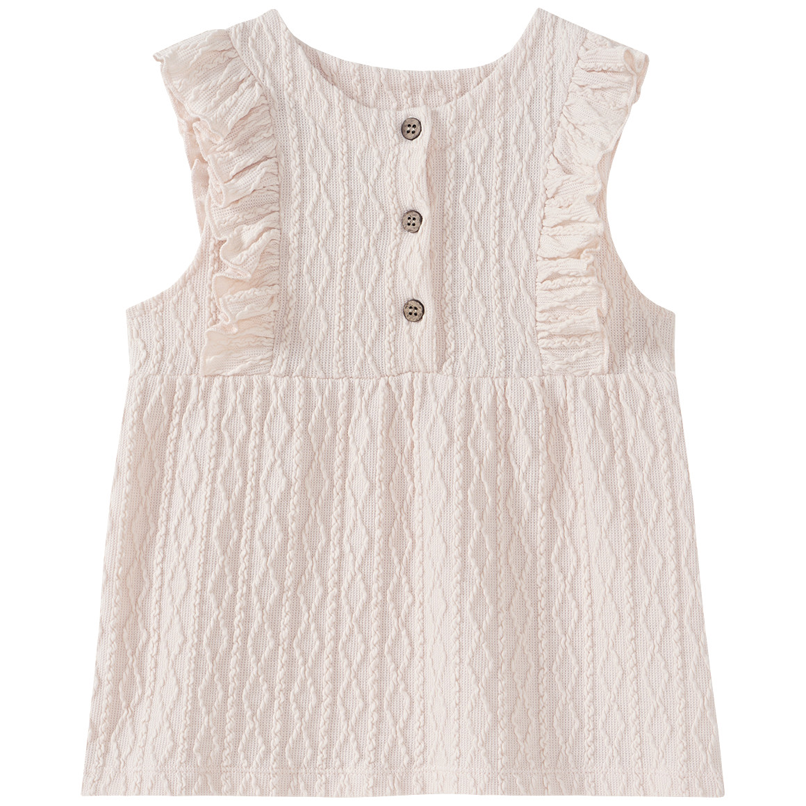 Baby T-Shirt mit Strukturmuster von Topomini