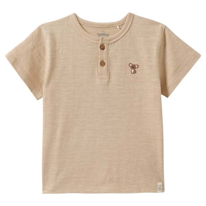 Baby T-Shirt mit Strukturmuster von Topomini