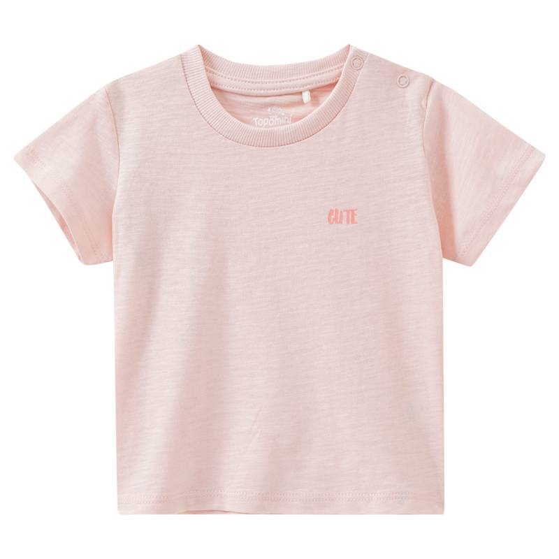 Baby T-Shirt mit Text-Print von Topomini