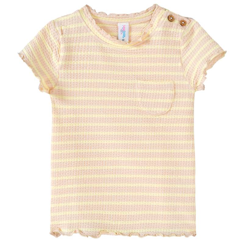 Baby T-Shirt mit Waffel-Struktur von Topomini