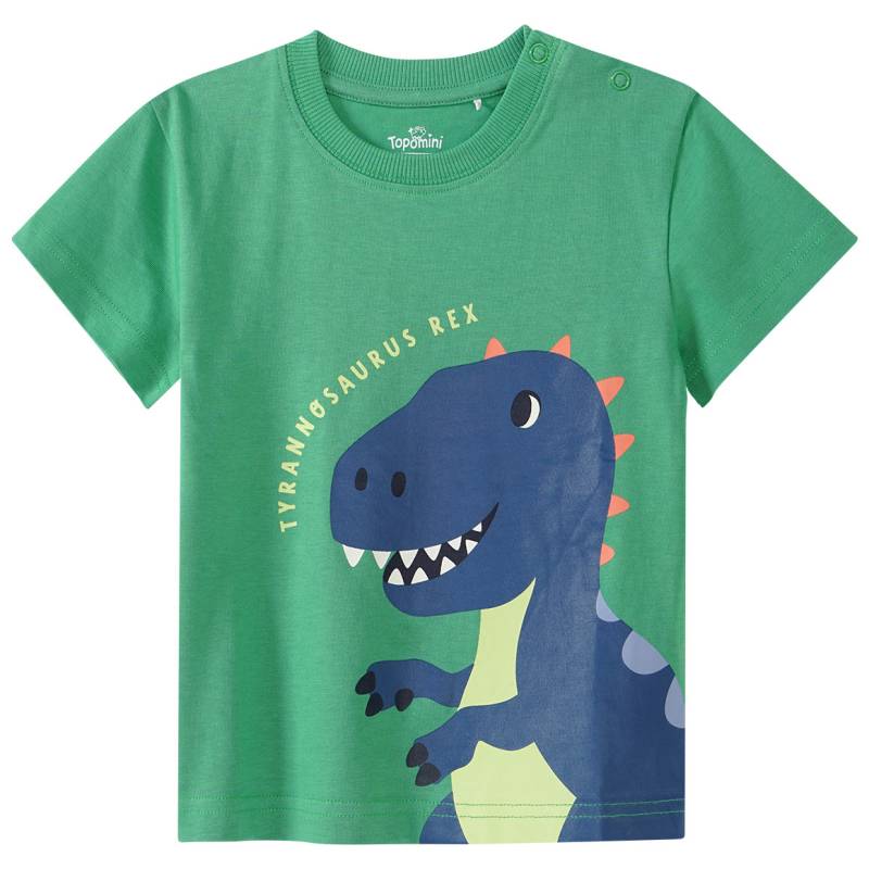 Baby T-Shirt mit großem Dino-Print von Topomini