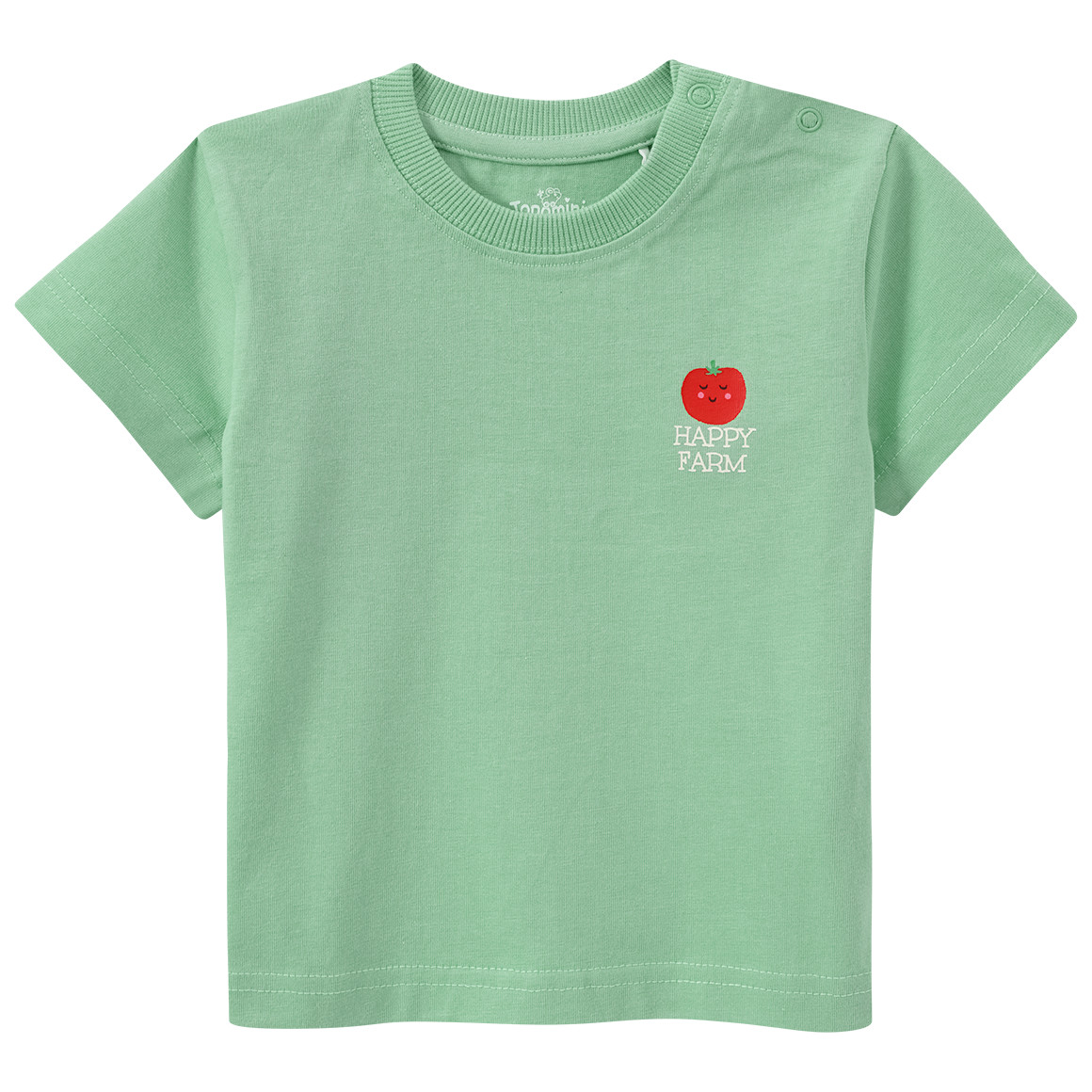 Baby T-Shirt mit kleinem Print Baby T-Shirt mit kleinem Print von Topomini
