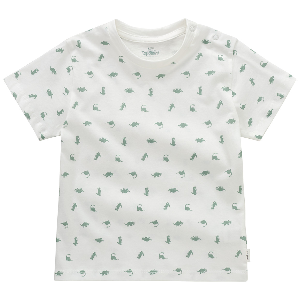 Baby T-Shirt mit kleinen Dinos Baby T-Shirt mit kleinen Dinos von Topomini