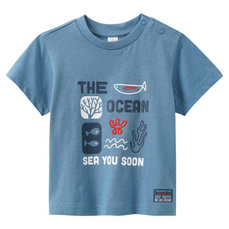 Baby T-Shirt mit maritimen Prints Baby T-Shirt mit maritimen Prints von Topomini
