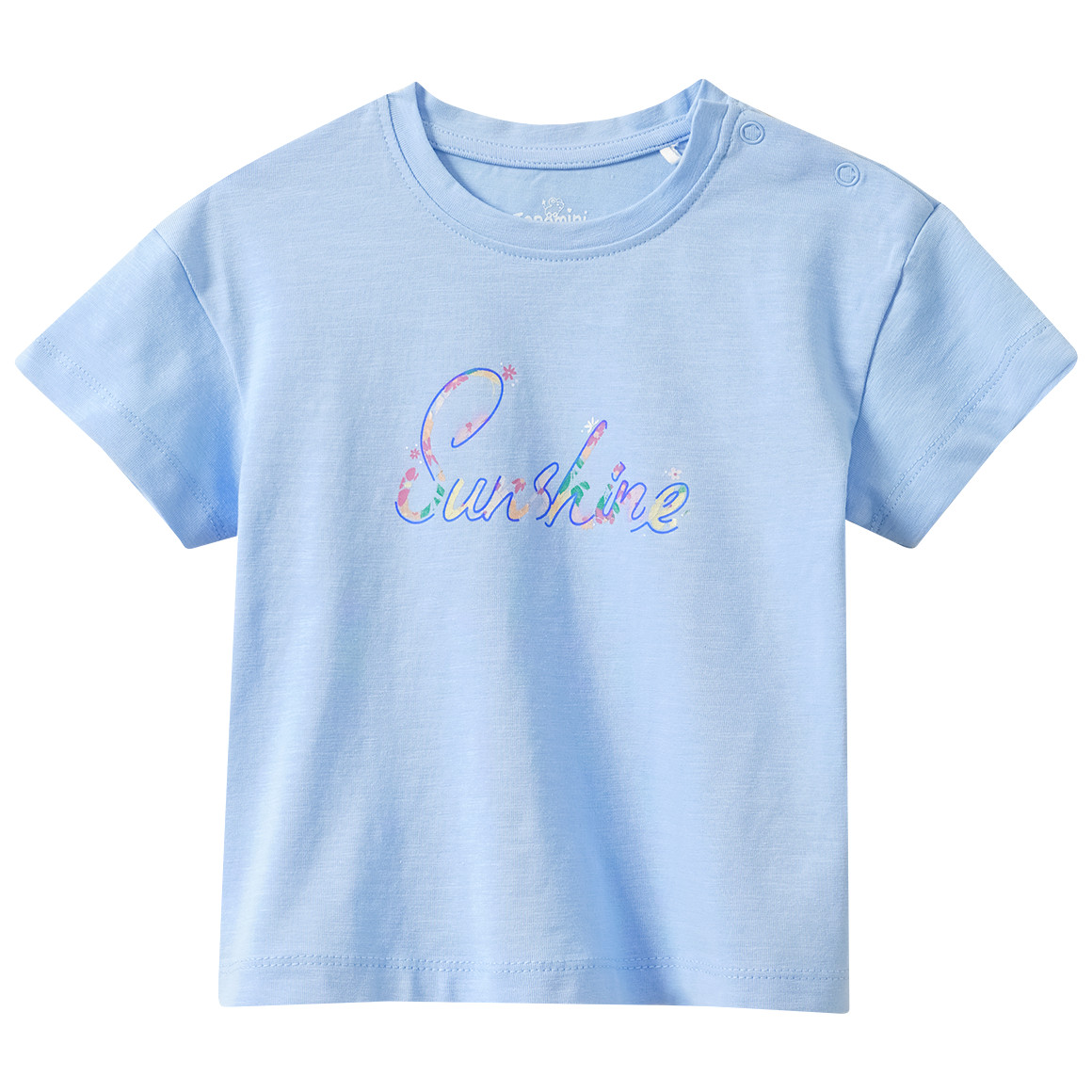 Baby T-Shirt mit sommerlichem Print von Topomini