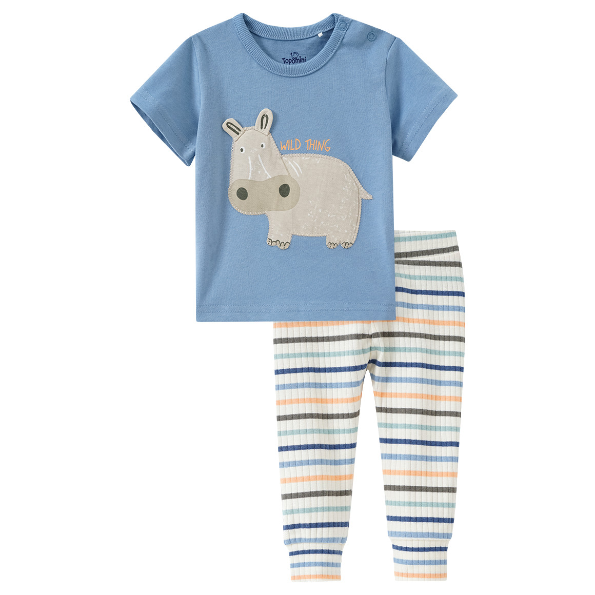 Baby T-Shirt und Leggings im Set von Topomini