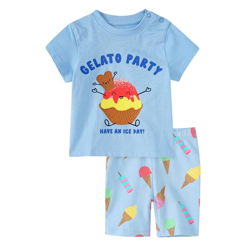 Baby T-Shirt und Radler im Set von Topomini