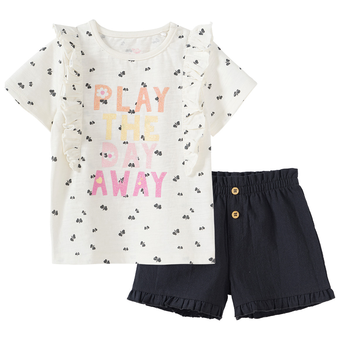 Baby T-Shirt und Shorts im Set Baby T-Shirt und Shorts im Set von Topomini