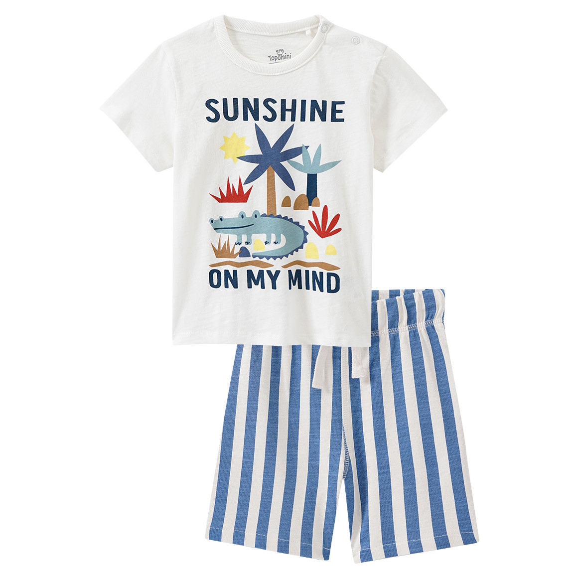 Baby T-Shirt und Shorts im Set Baby T-Shirt und Shorts im Set von Topomini