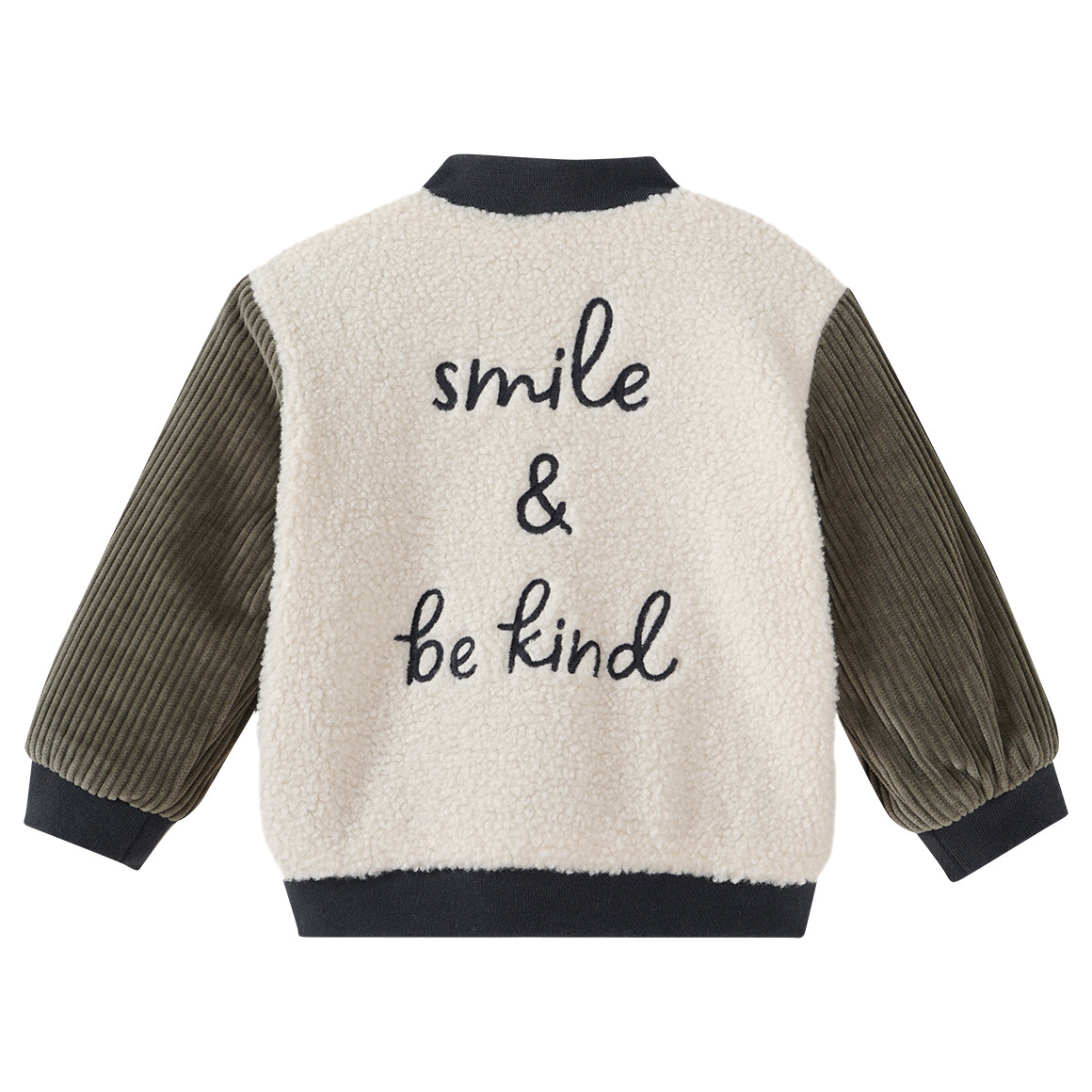 Baby Teddyjacke im College-Style Baby Teddyjacke im College-Style von Topomini