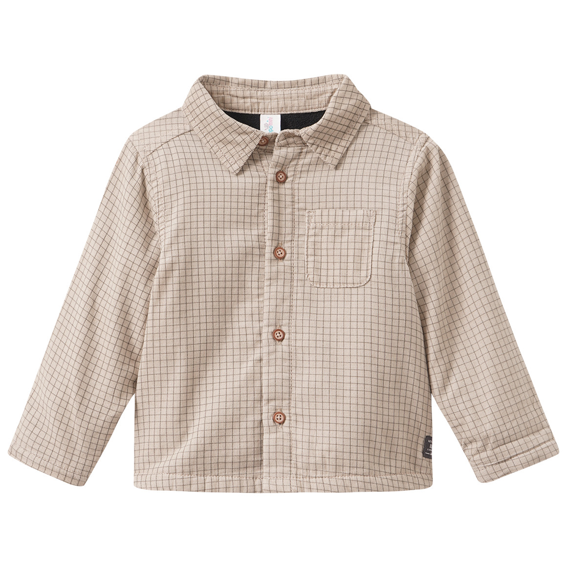 Baby Thermo-Hemd mit Fleecefutter von Topomini