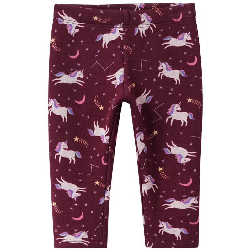 Baby Thermo-Leggings mit Allover-Print von Topomini