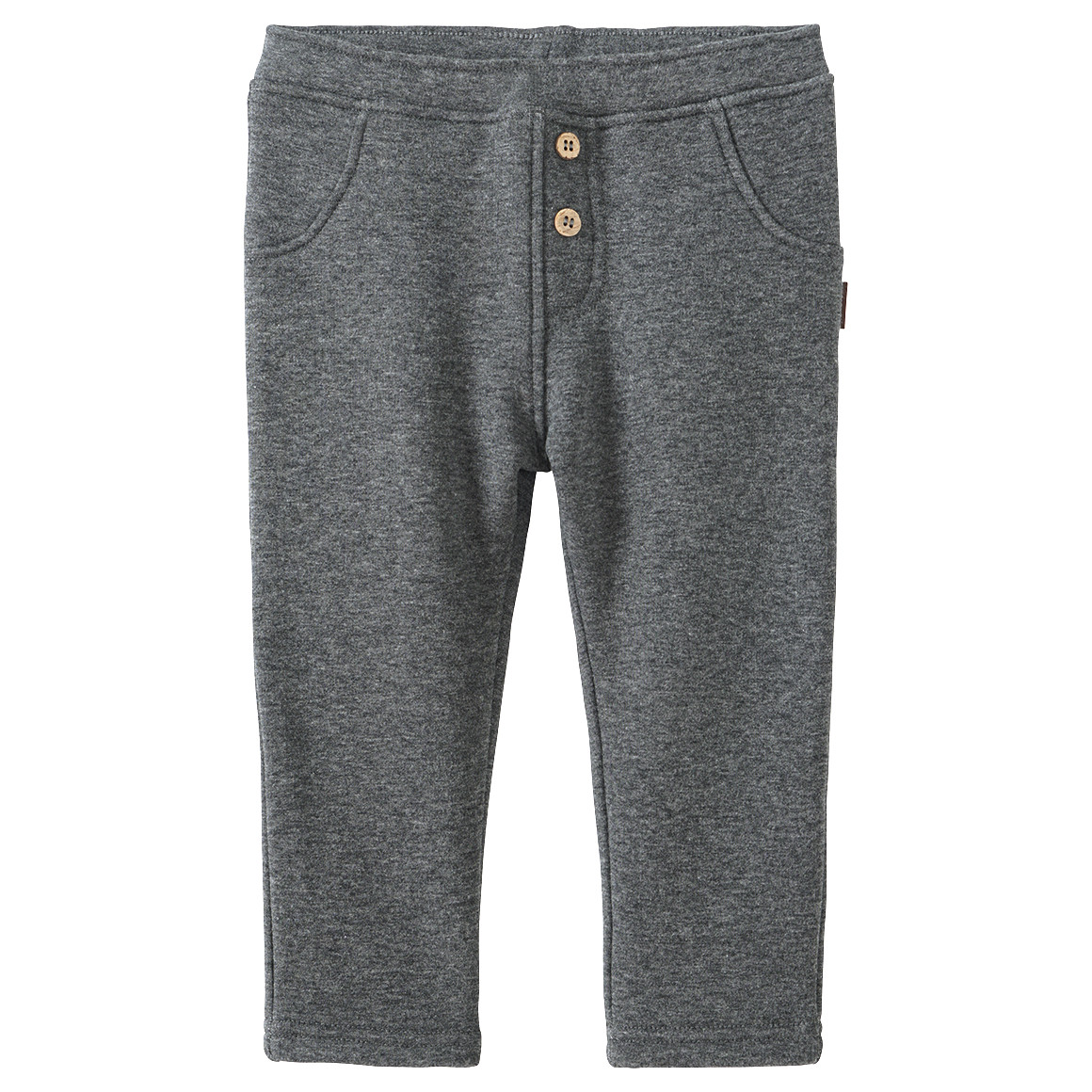 Baby Thermo-Leggings mit Zierknöpfen von Topomini