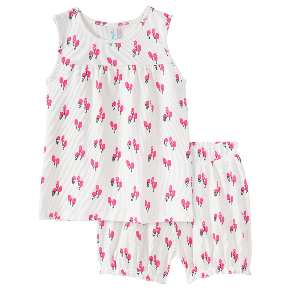 Baby Top und Shorts im Set von Topomini