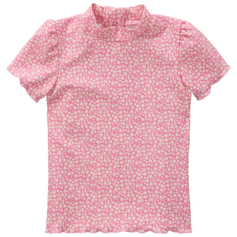 Baby UV-Badeshirt mit Blümchen UPF60 von Topomini