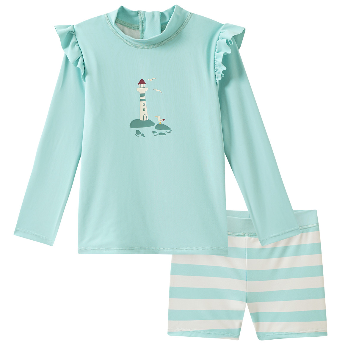 Baby UV-Set mit Badeshirt und Hose UPF40 von Topomini