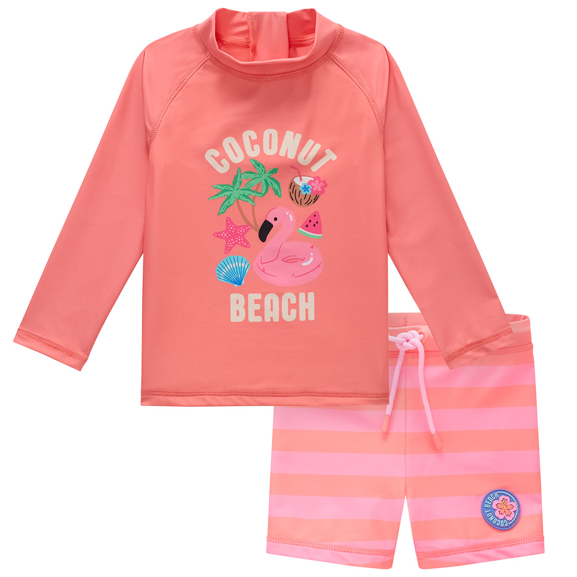 Baby UV-Set mit Badeshirt und Hose UPF40 von Topomini