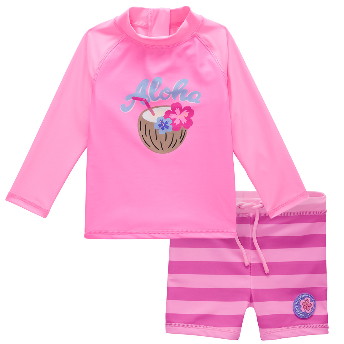 Baby UV-Set mit Badeshirt und Hose UPF40 Baby UV-Set mit Badeshirt und Hose UPF40 von Topomini