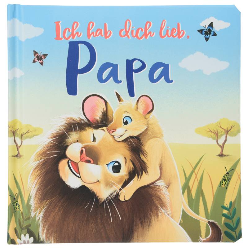 Baby Vorlesebuch über Papa-Löwe Baby Vorlesebuch über Papa-Löwe von Topomini