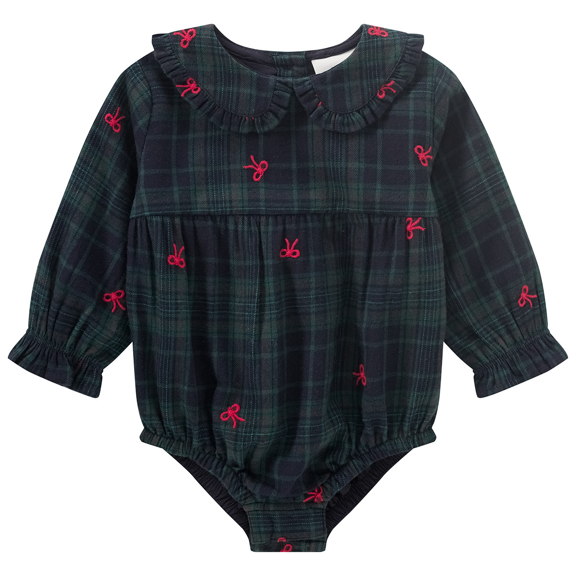 Baby Weihnachtsbody mit Stickerei Baby Weihnachtsbody mit Stickerei von Topomini