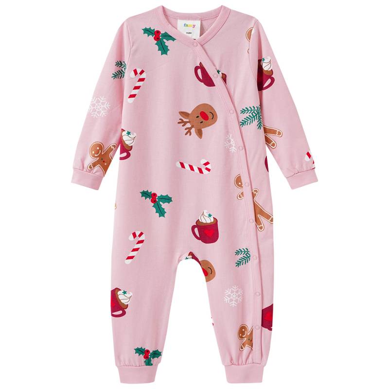 Baby Weihnachtsschlafanzug mit Allover-Print Baby Weihnachtsschlafanzug mit Allover-Print von Topomini