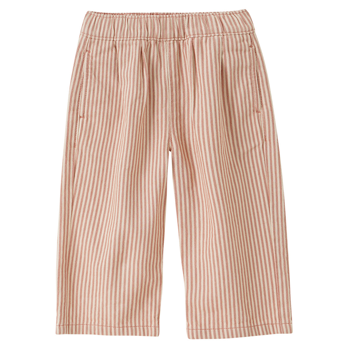 Baby Wide-Leg-Hose mit Streifen von Topomini