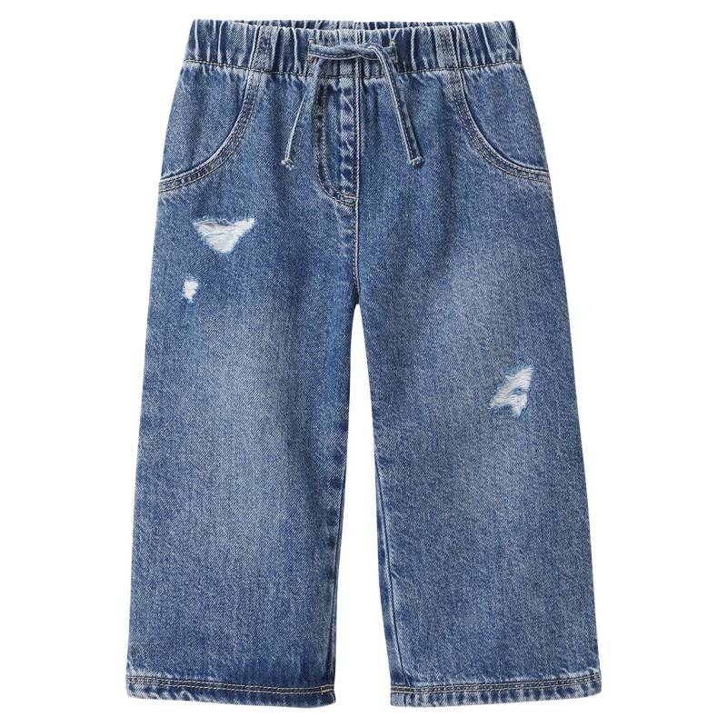 Baby Wide-Leg-Jeans im Used-Look Baby Wide-Leg-Jeans im Used-Look von Topomini
