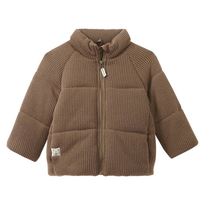 Baby Winterjacke aus Rippstrick Baby Winterjacke aus Rippstrick von Topomini