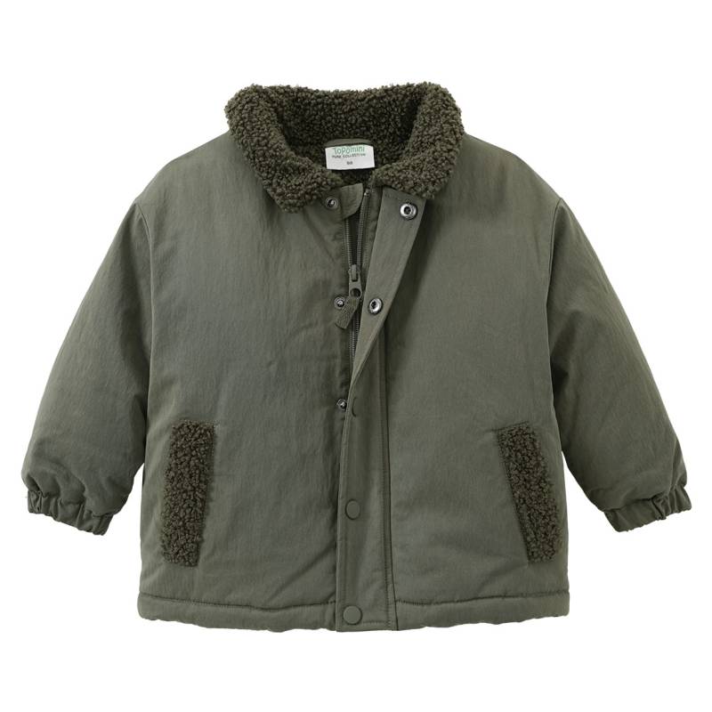 Baby Winterjacke mit Plüschfutter Baby Winterjacke mit Plüschfutter von Topomini