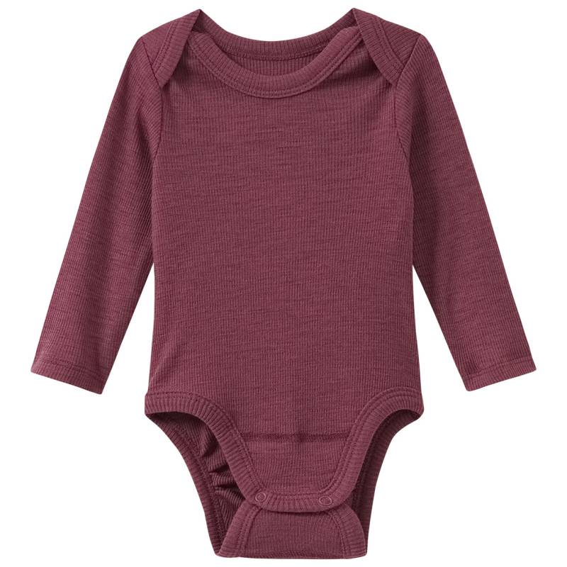Baby Wolle-Seide-Body mit Ripp-Struktur Baby Wolle-Seide-Body mit Ripp-Struktur von Topomini