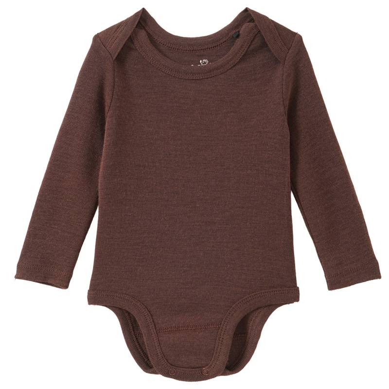Baby Wolle-Seide-Body mit Schlupfkragen Baby Wolle-Seide-Body mit Schlupfkragen von Topomini