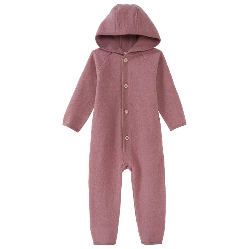 Baby Wollwalk-Overall mit Umschlagbündchen von Topomini