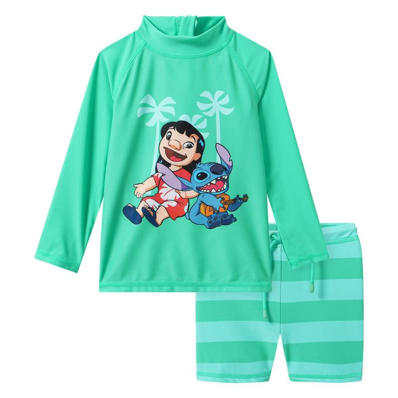Disney Stitch UV-Set aus Badeshirt und Hose von Topomini