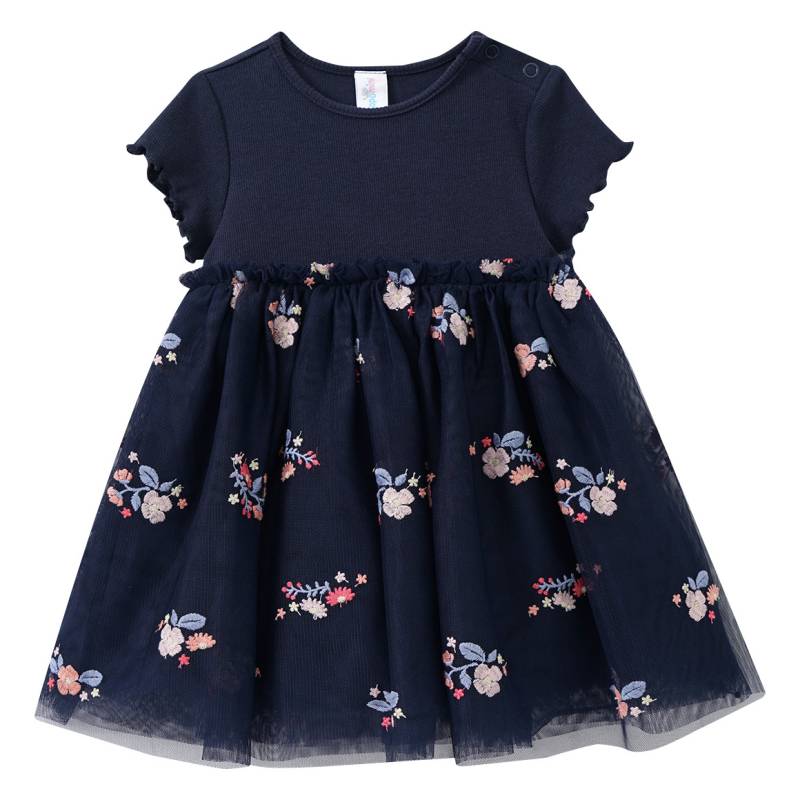 Festliches Baby Kleid mit Blumen-Stickerei von Topomini