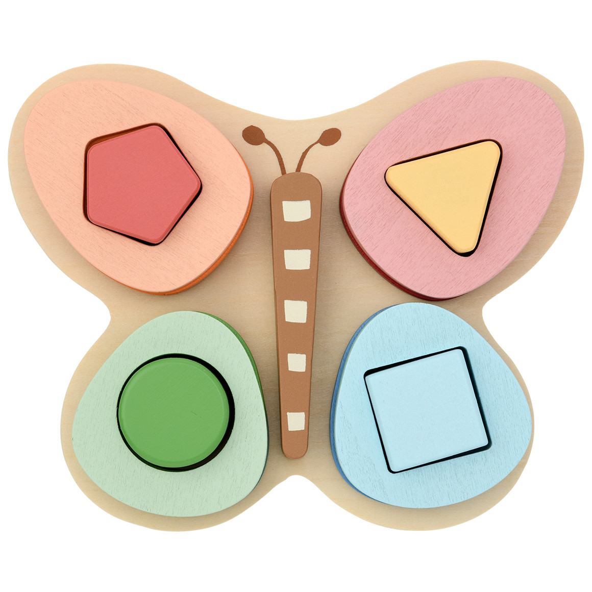 Holz-Steckspiel Schmetterling von Topomini