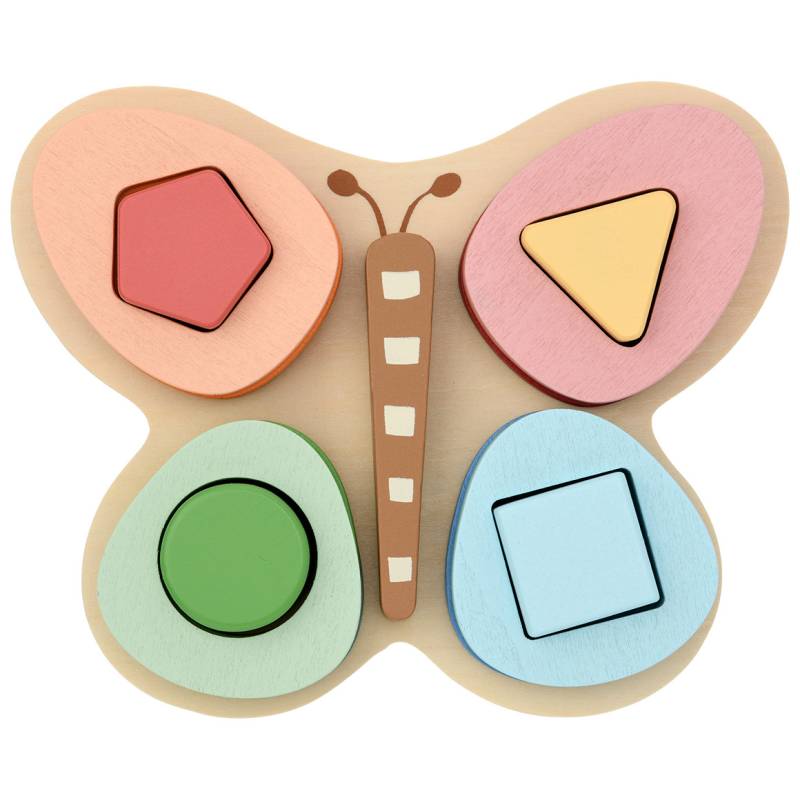 Holz-Steckspiel Schmetterling von Topomini