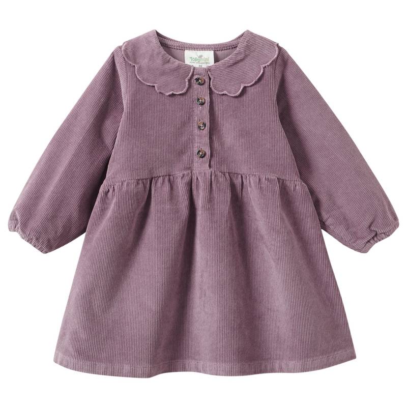 Mädchen Cordkleid mit Bubikragen Mädchen Cordkleid mit Bubikragen von Topomini