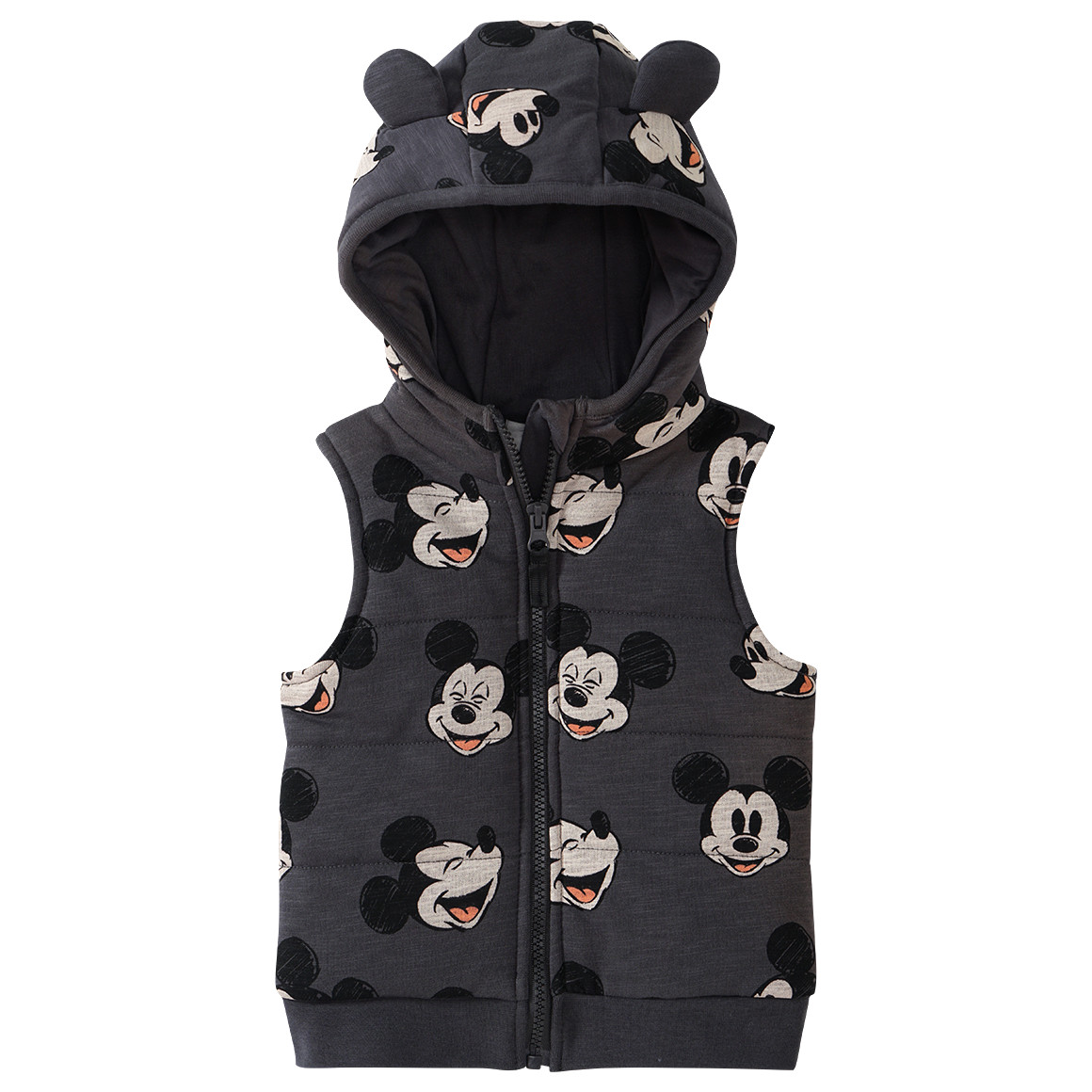 Micky Maus Steppweste mit Allover-Print Micky Maus Steppweste mit Allover-Print von Topomini