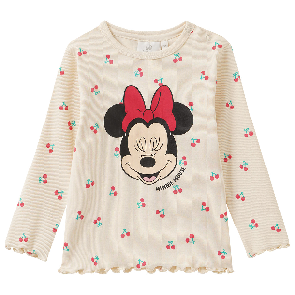 Minnie Maus Langarmshirt mit Kirsch-Allover Minnie Maus Langarmshirt mit Kirsch-Allover von Topomini