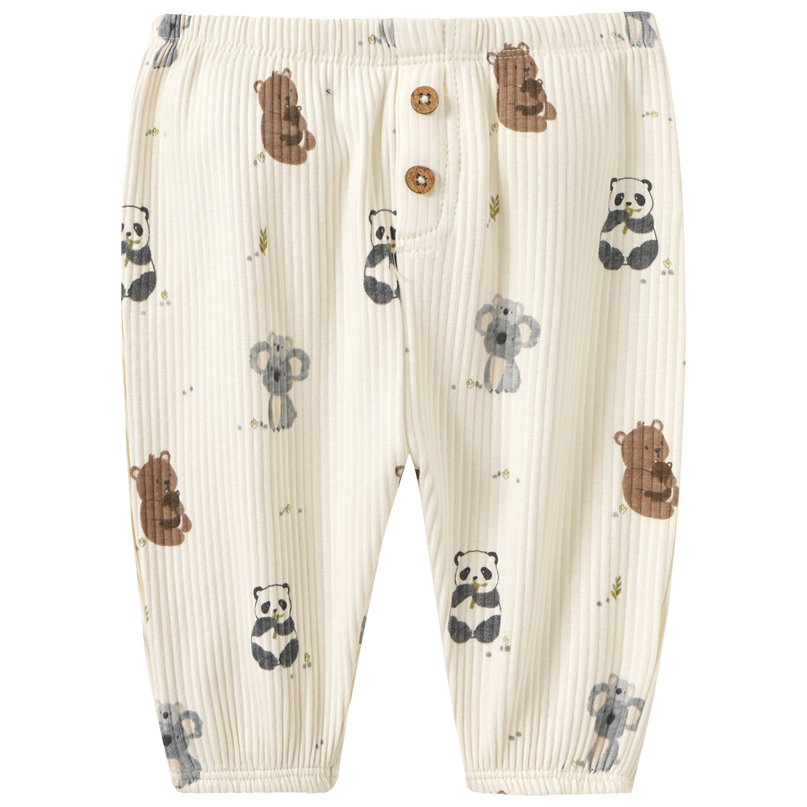 Newborn Hose mit Tier-Allover von Topomini