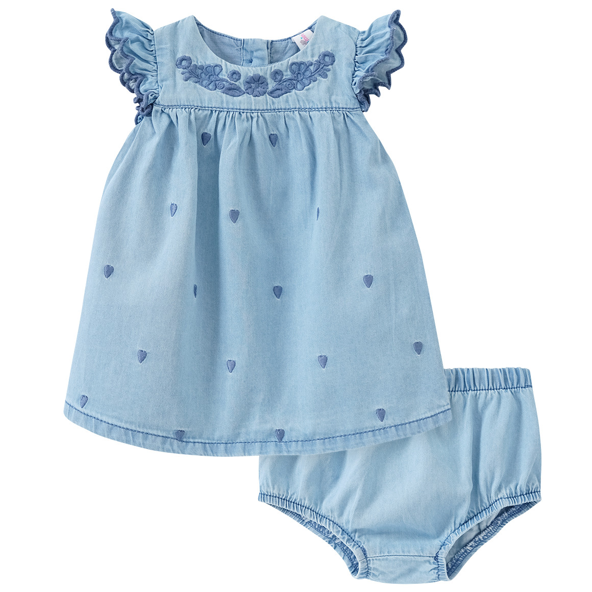 Newborn Kleid und Höschen im Set von Topomini